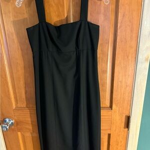 Theory Black Strapless Women's Dress
